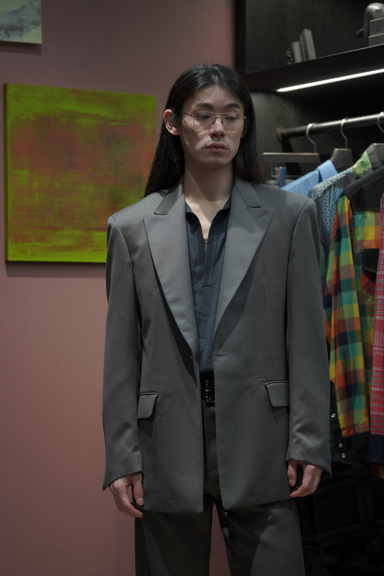 Omar Afridi(オマールアフリディ)26SSのSINGLE TAILORED JACKET(GREY