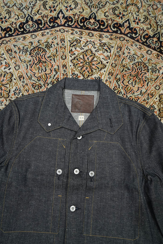 Taiga Takahashi(タイガタカハシ)のFRENCH NAVY MECHANIC JACKET(RAW