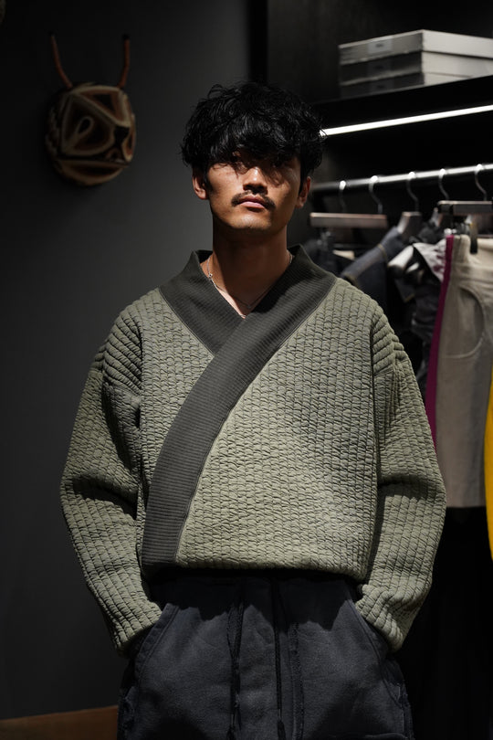 トップス Sasquatchfabrix. OBI-ONE HOODIE (OLIVE) Sasquatchfabrix.(サスクワァッチファブリックス)のOBI-ONE