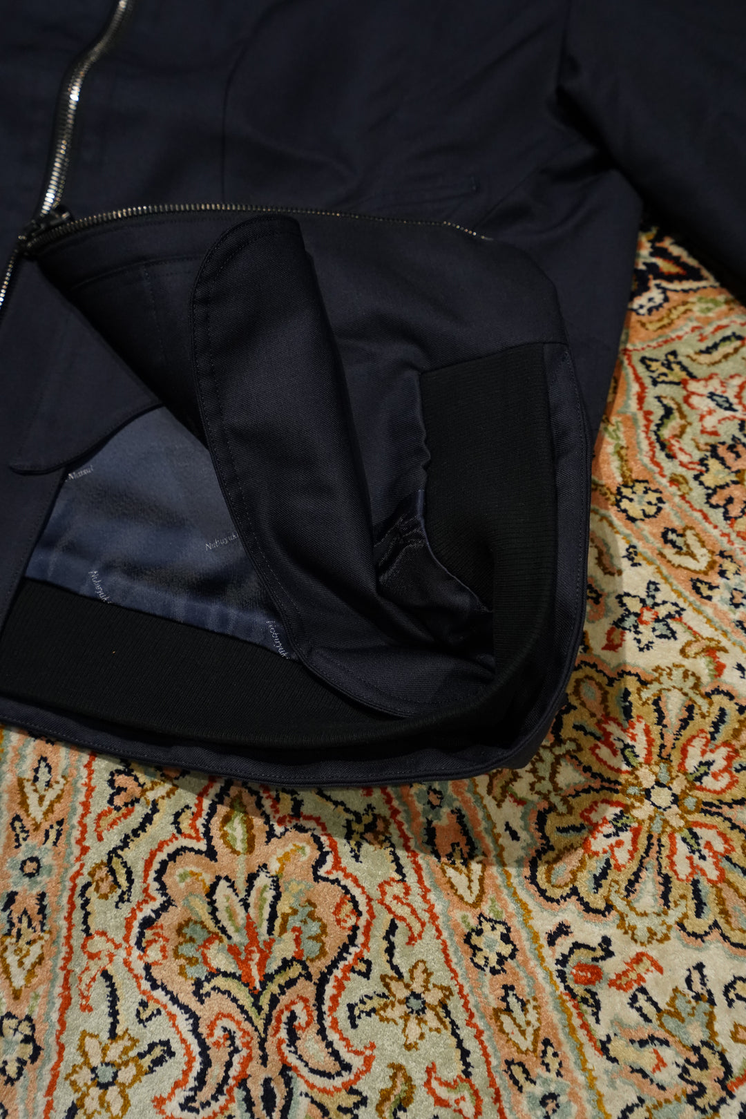 Nobuyuki Matsui(ノブユキ マツイ)のUrban MA-1(Navy)(ジャケット)の