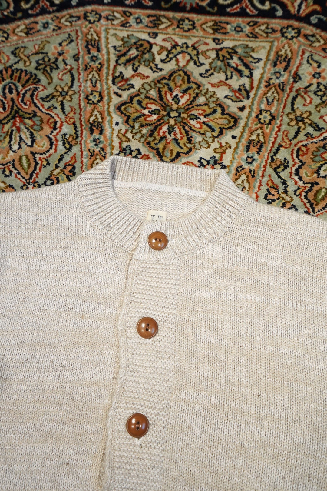 Taiga Takahashi(タイガタカハシ)のA.R.C CARDIGAN(MIX IVORY