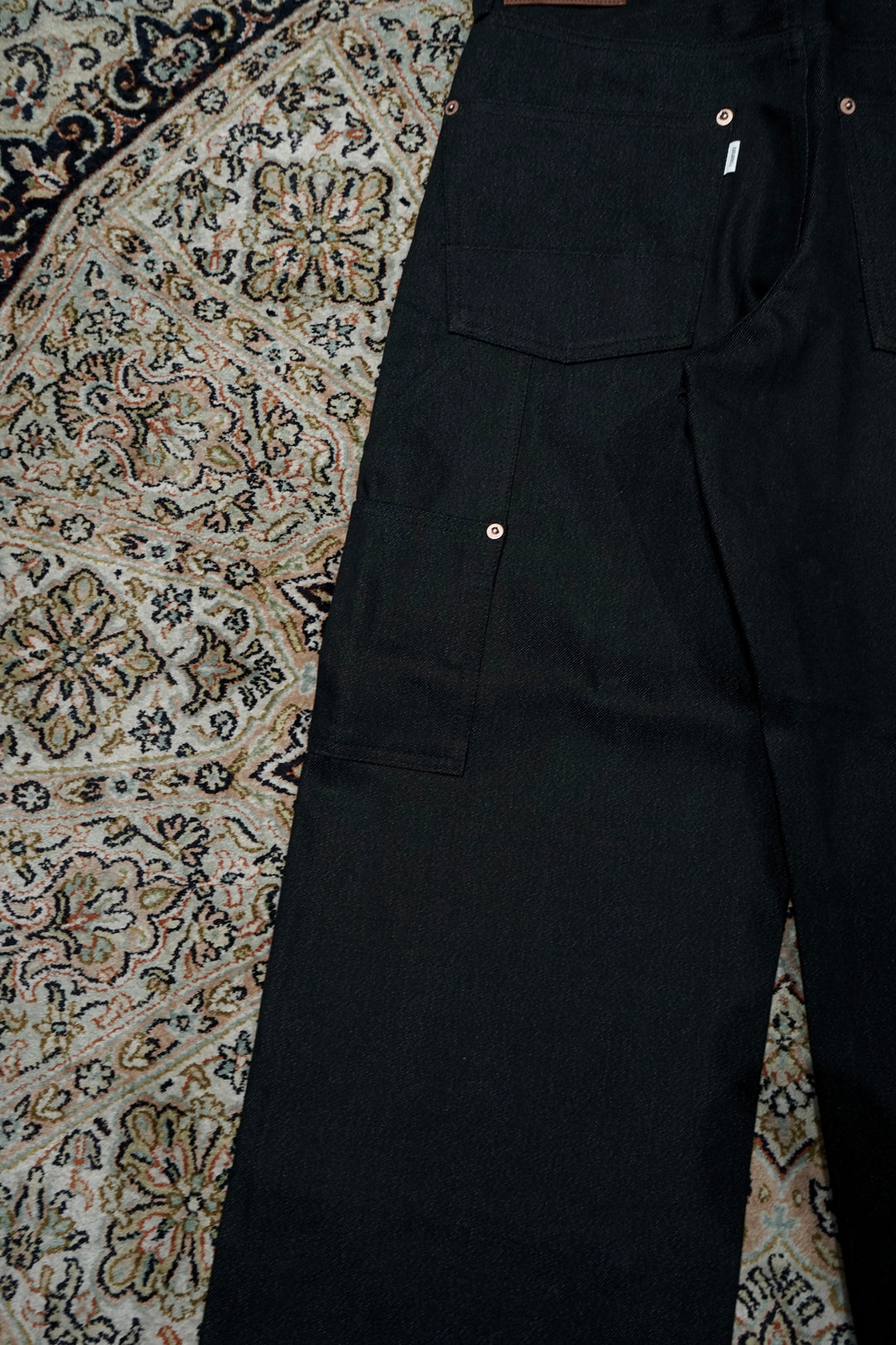 SUGARHILL(シュガーヒル)25AWのTWISTED HEATHER DENIM PANTS DOUBLE
