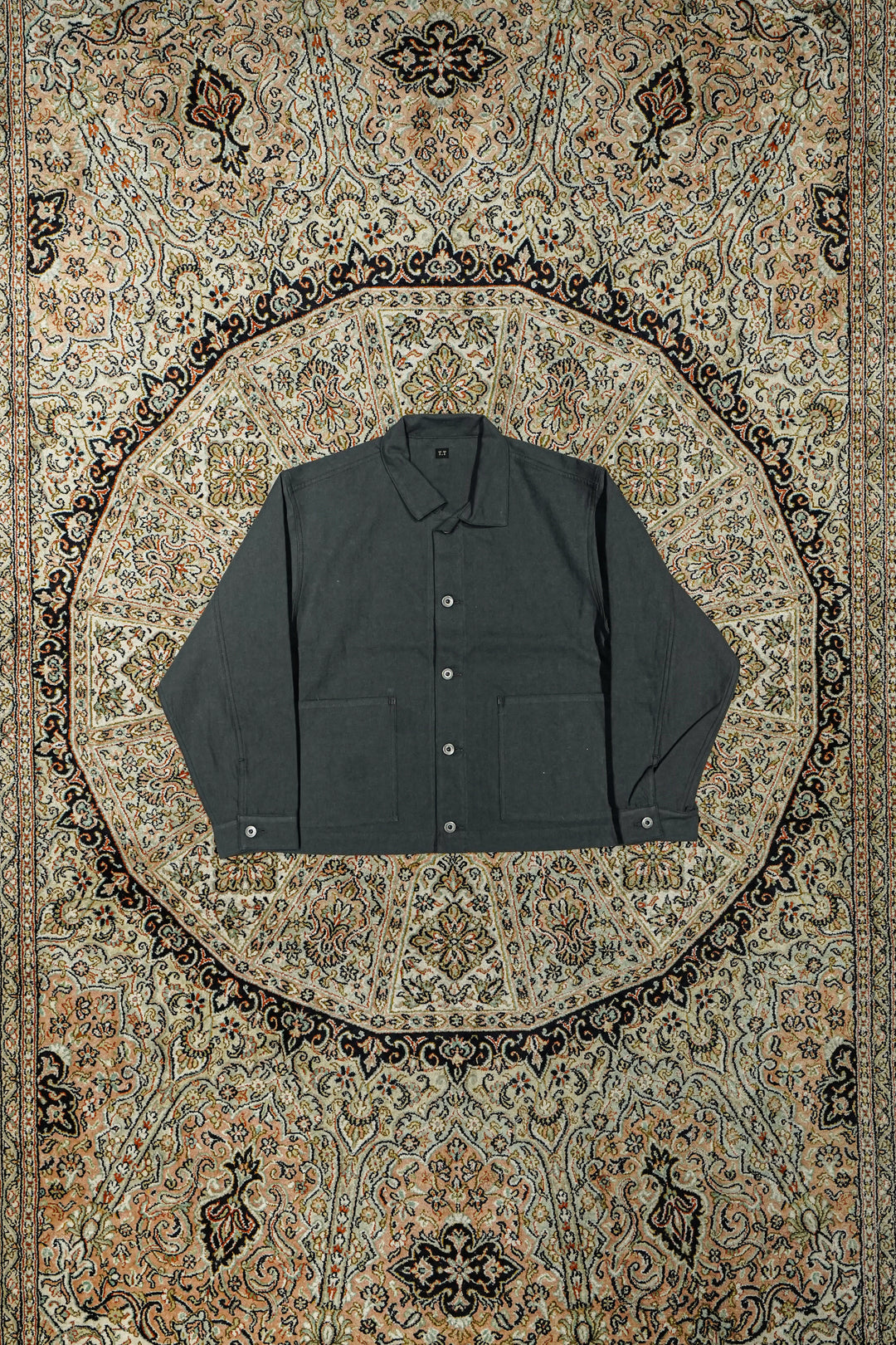 Taiga Takahashi(タイガタカハシ)2026SSのCOVERALL JACKET(CHARCOAL