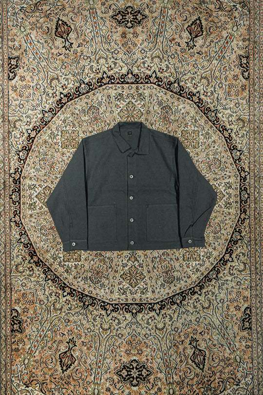 Taiga Takahashi(タイガタカハシ)2026SSのCOVERALL JACKET(CHARCOAL