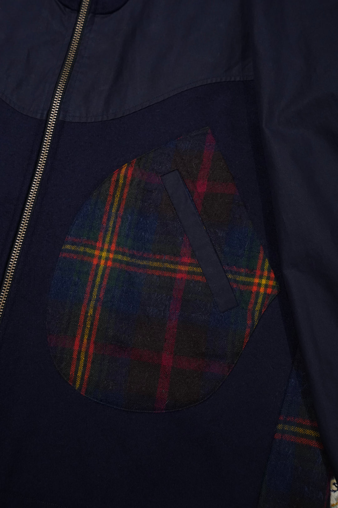 NICHOLAS DALEY(ニコラス デイリー)のSMOCK ZIP PARKA(ND TARTAN