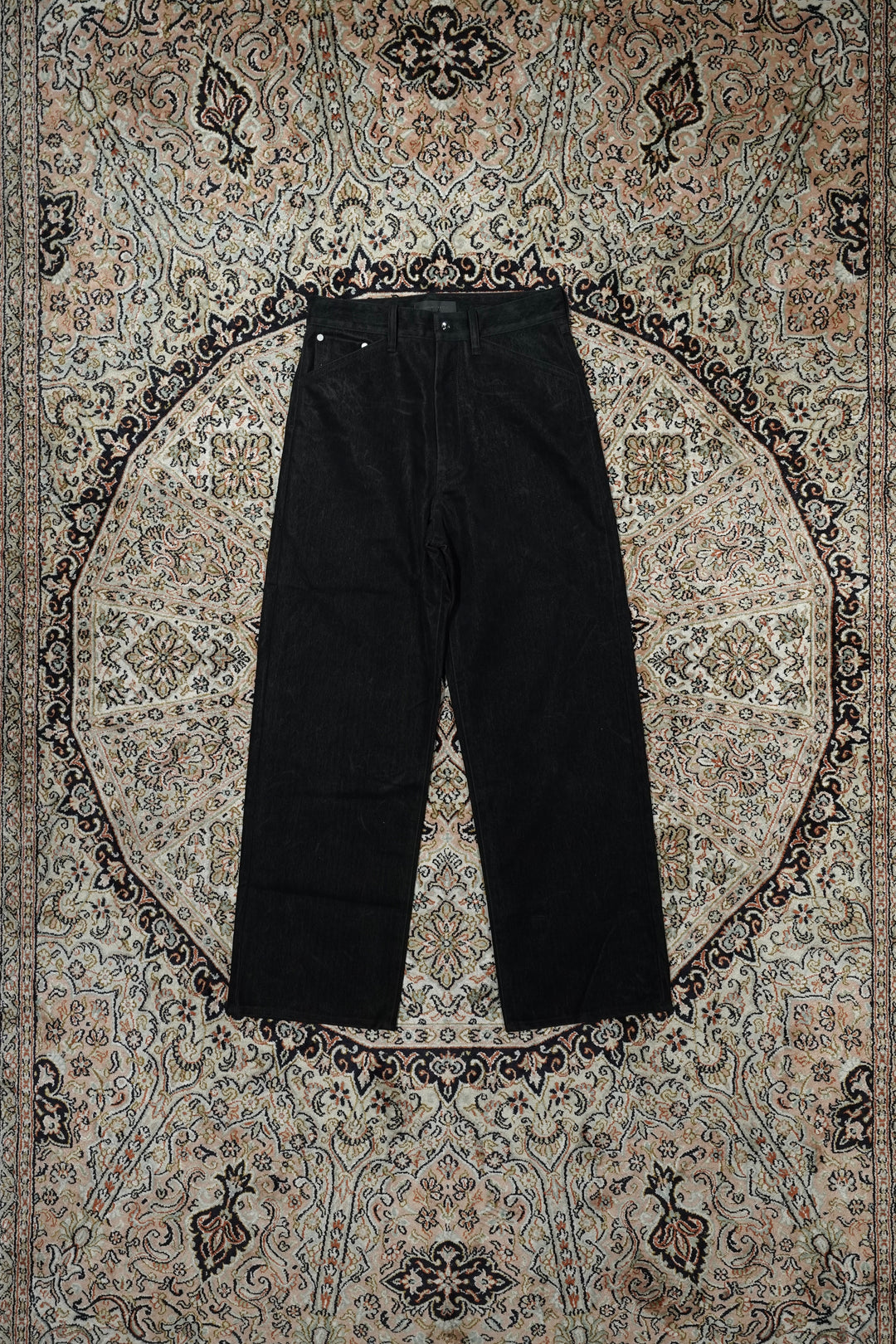 Omar Afridi(オマールアフリディ)25AWの5 PKT TROUSERS(BLACK)(パンツ