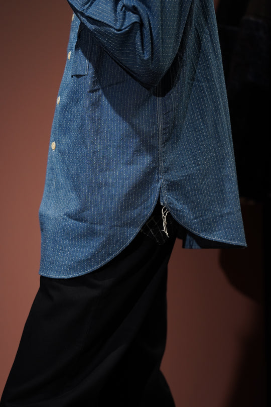 Taiga Takahashi(タイガタカハシ)のWORK SHIRT(INDIGO)(シャツ)の通販