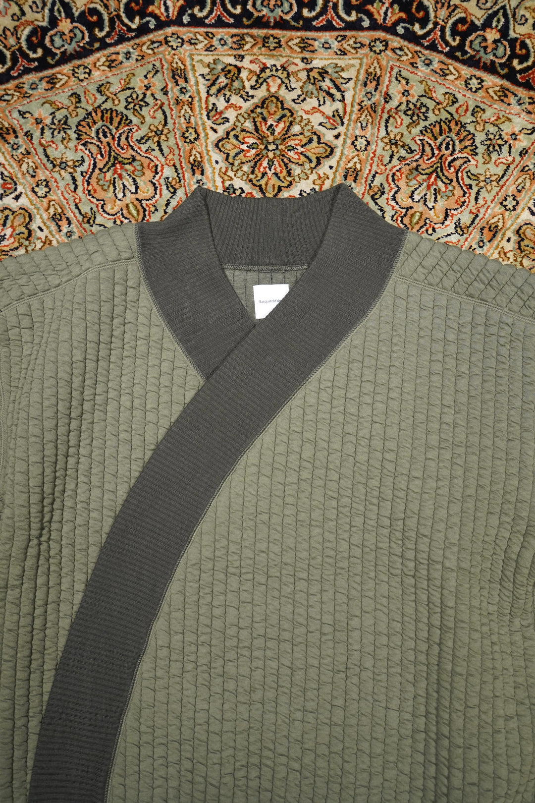 トップス Sasquatchfabrix. OBI-ONE HOODIE (OLIVE) Sasquatchfabrix.(サスクワァッチファブリックス)のOBI-ONE