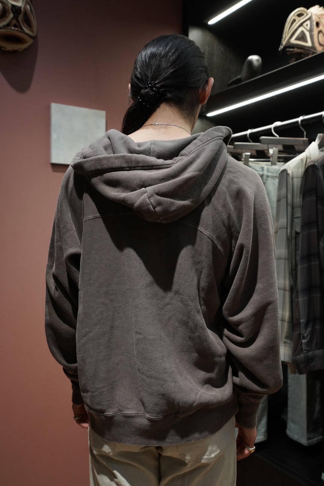 シュガーヒル トレーナー SUGARHILL(シュガーヒル) CRASHED SWEATSHIRTダメージ クルー