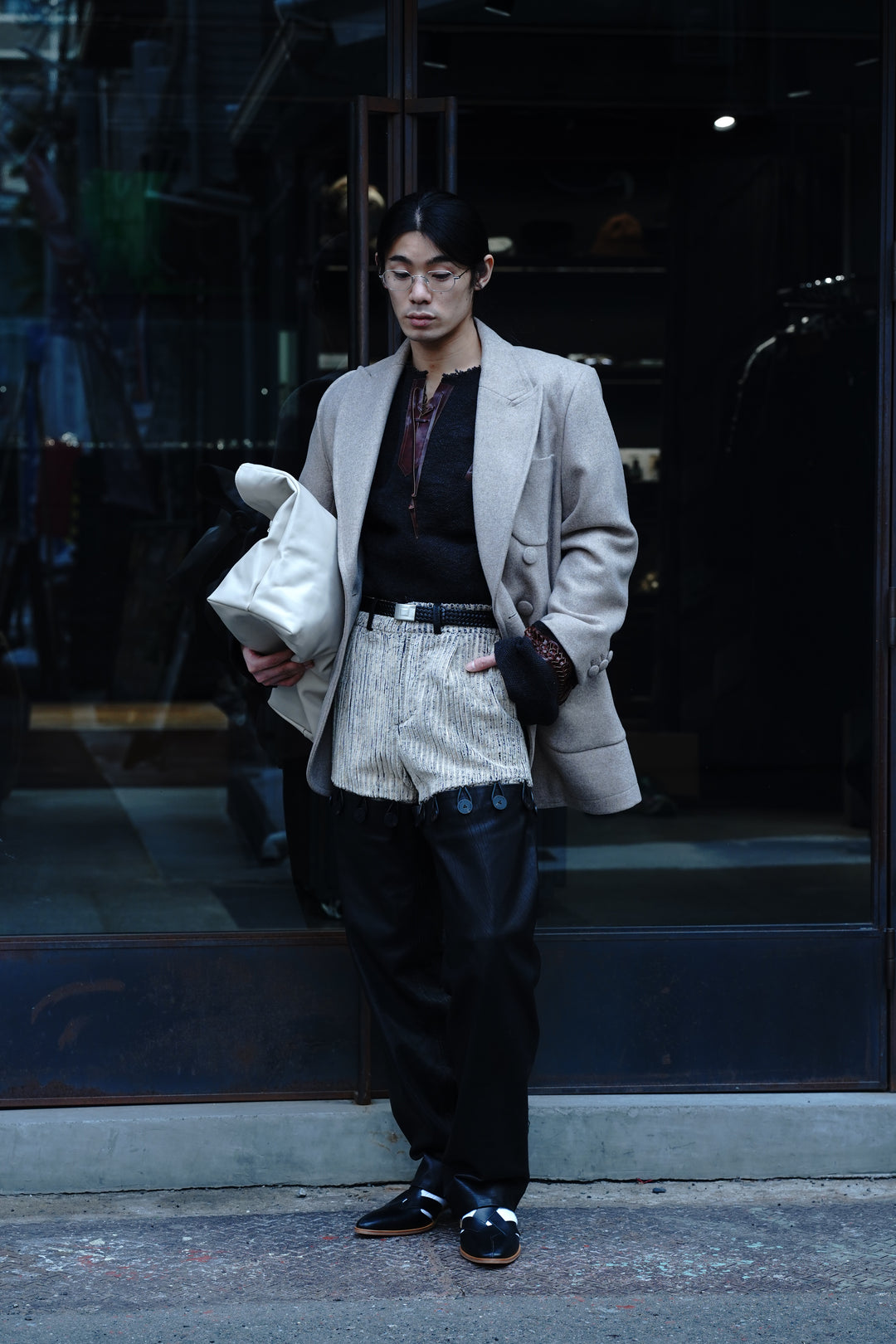 SUGARHILL(シュガーヒル)25AWのWOOL BIG TAILORED JACKET(BEIGE