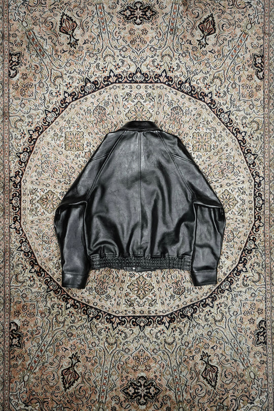 SUGARHILL(シュガーヒル)26SSのSHRINK BOMBER JACKET(BLACK SHRINK