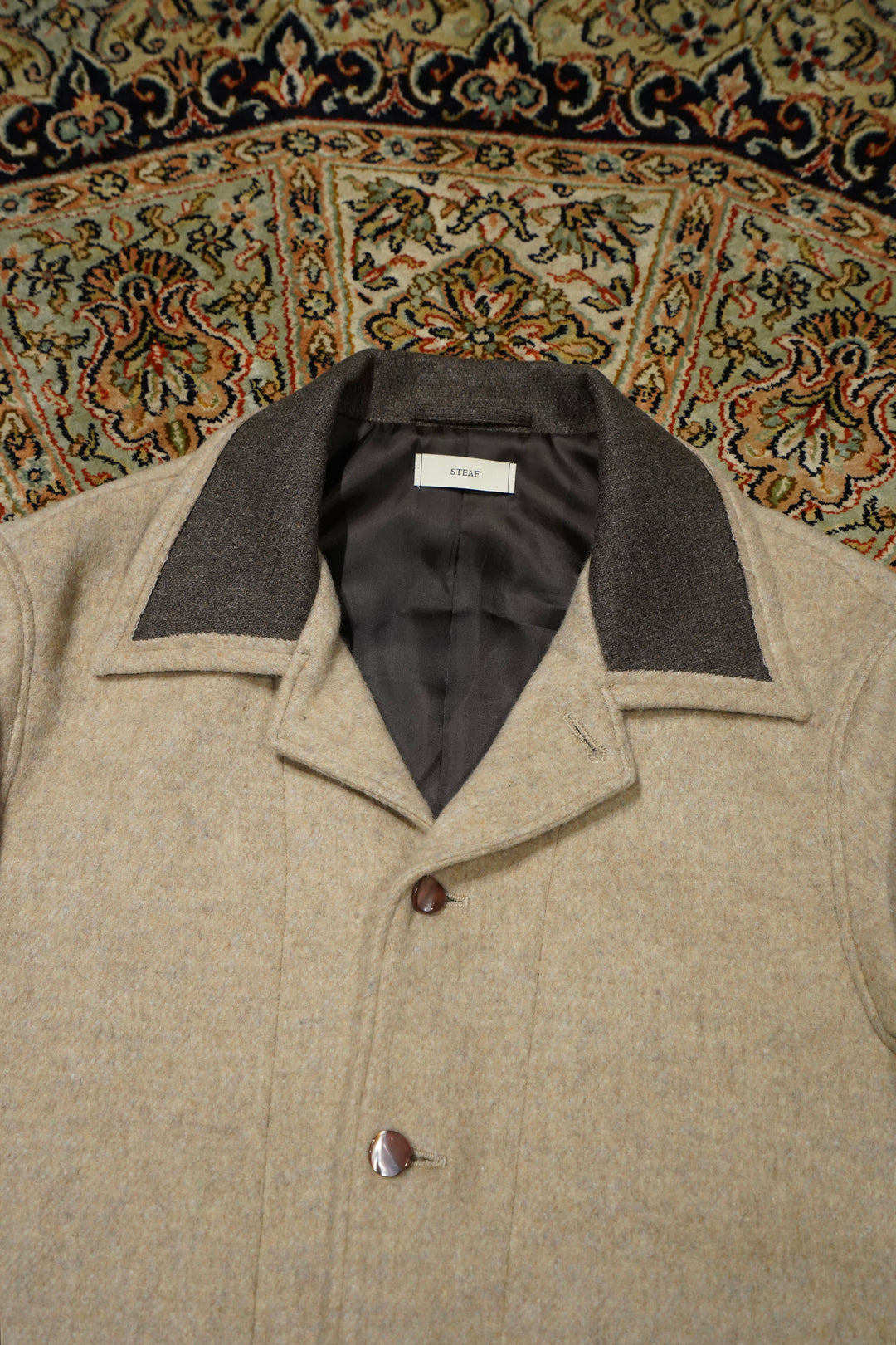 STEAF(スティーフ)のCOAL MINE JACKET(MINE BEIGE)(コート)の通販