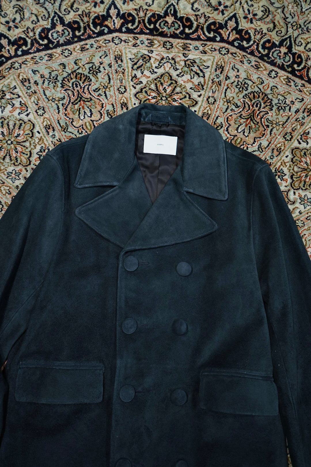 SUGARHILL(シュガーヒル)25AWのSUEDE LEATHER BLOUSON(DARK NAVY