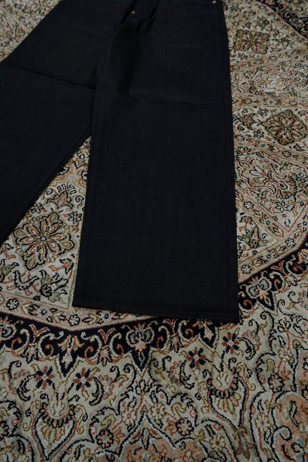 SUGARHILL(シュガーヒル)25AWのTWISTED HEATHER DENIM PANTS WIDE CUT
