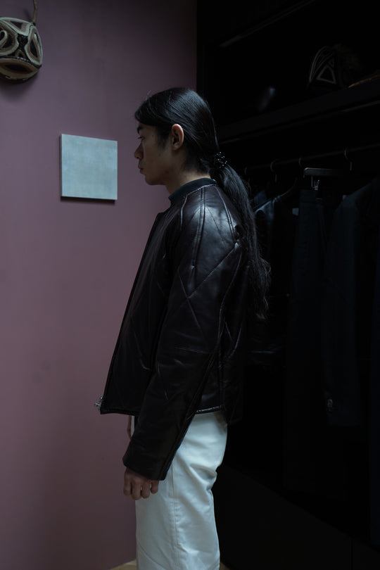 Omar Afridi(オマールアフリディ)25AWのVITO BLOUSON(MAHOGANY