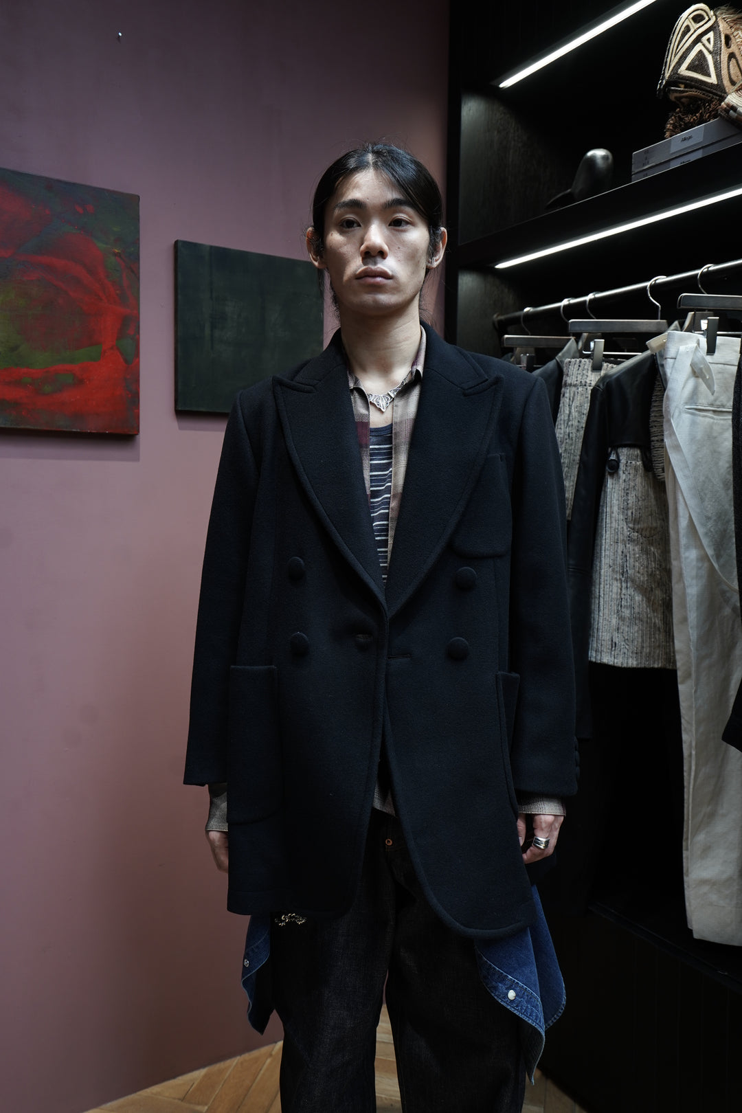 SUGARHILL(シュガーヒル)25AWのWOOL BIG TAILORED JACKET(BLACK