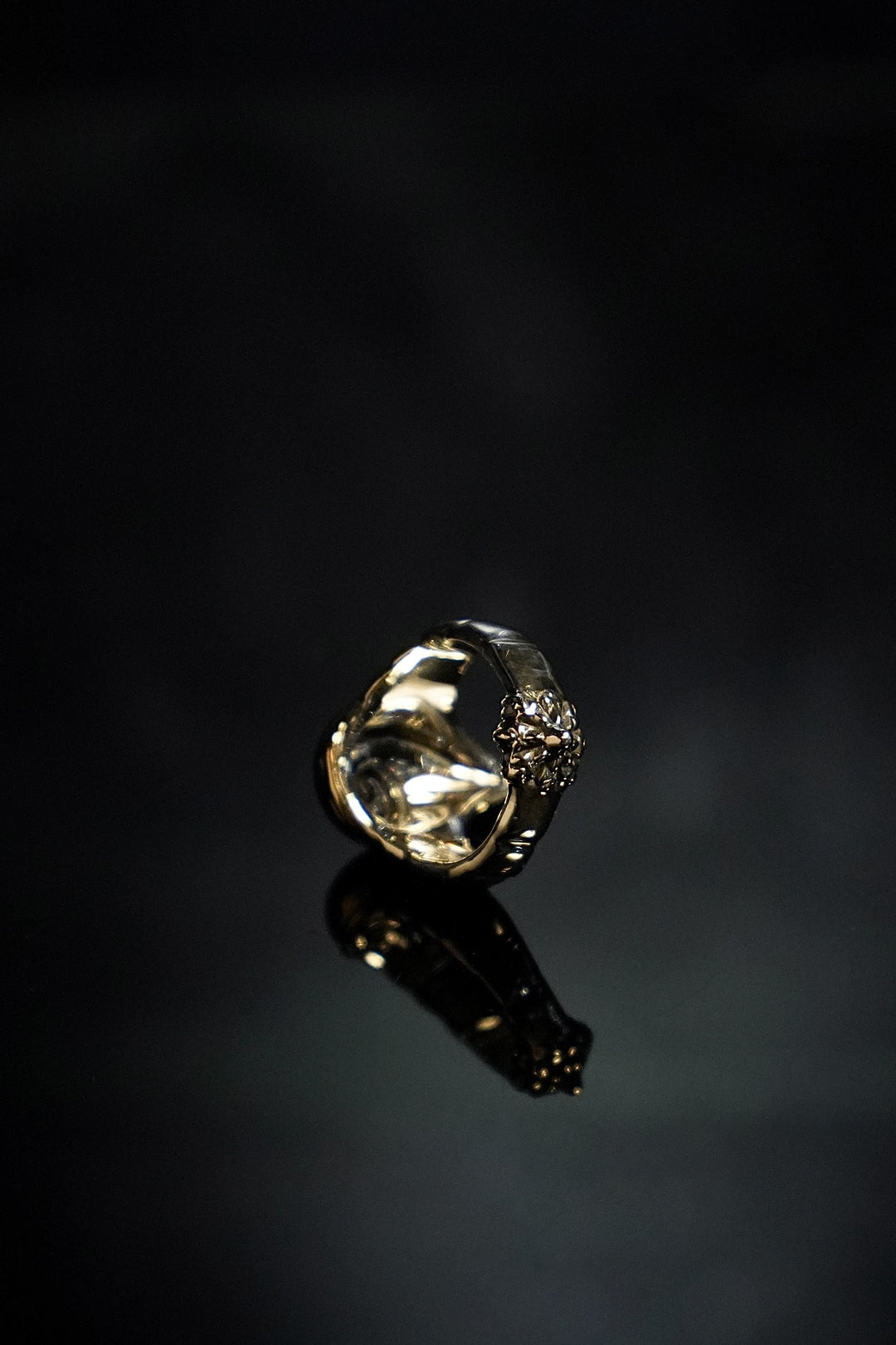 NATURAL INSTINCT Drop Pinky Ring (SILVER×GOLD) (Ring) mail order