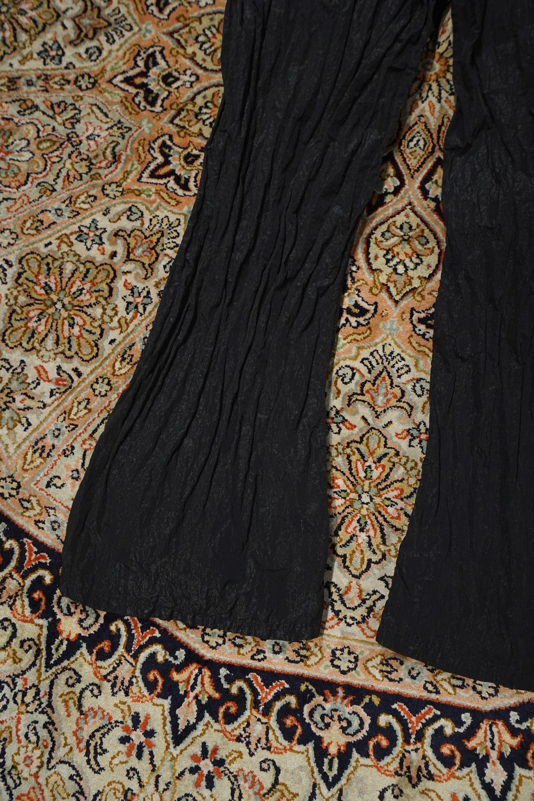 Omar Afridi Leather Pants - Black, 12