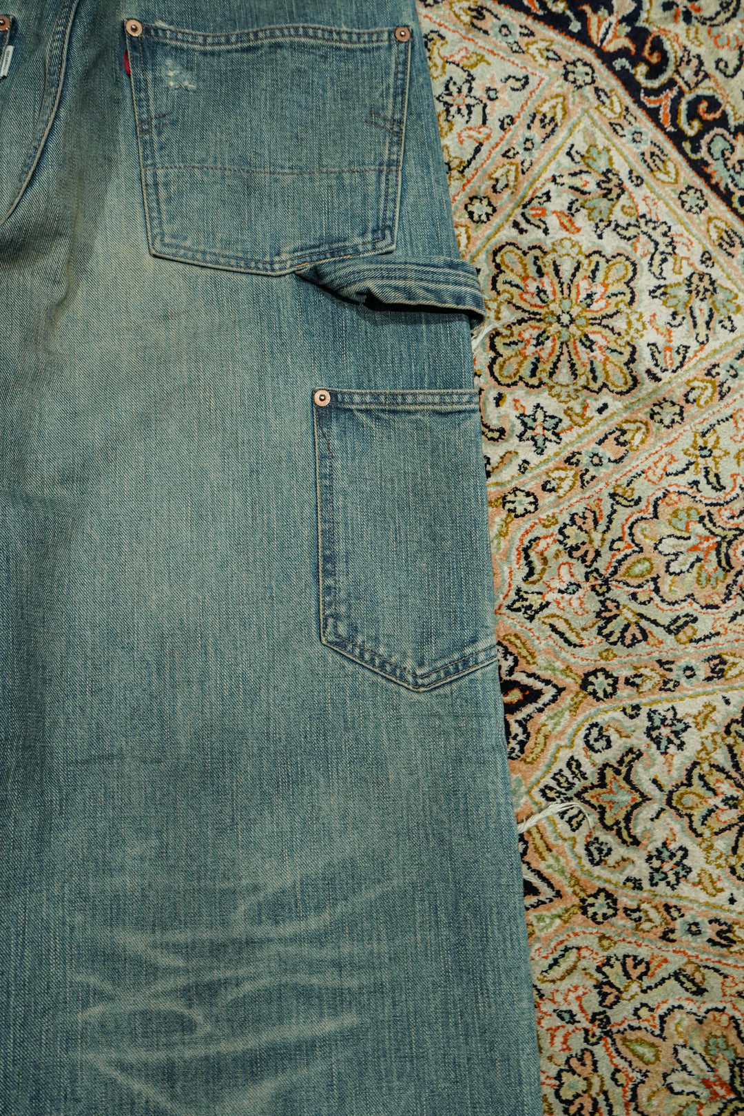 SUGARHILL(シュガーヒル)26SSのDISTRESSED MODERN DENIM PAINTER(FADED