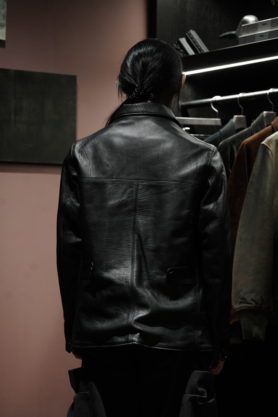 Taiga Takahashi(タイガタカハシ) 2026SSのAUTOMOBILE LEATHER JACKET