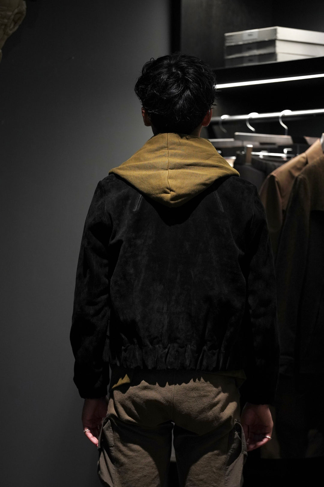 Omar Afridi(オマールアフリディ) のA2 BLOUSON(BLAVK)(ブルゾン)の