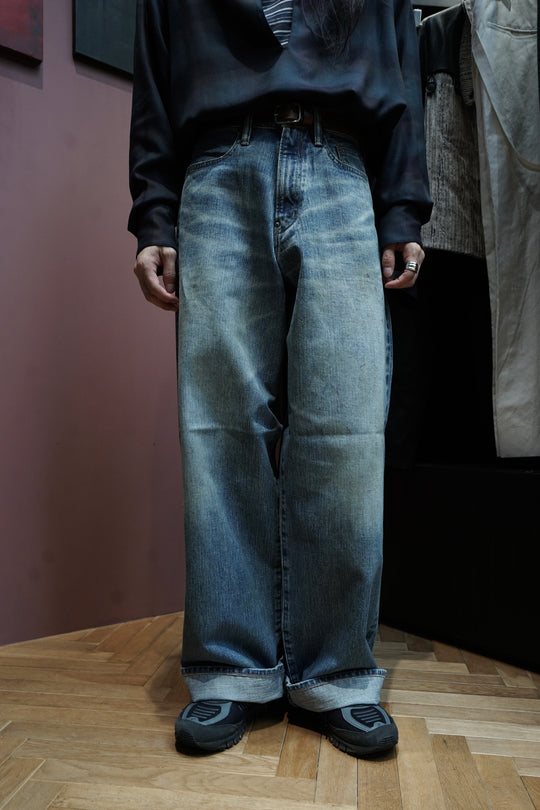 SUGARHILL(シュガーヒル)25AWのFADED MODERN DENIM PANTS WIDE CUT