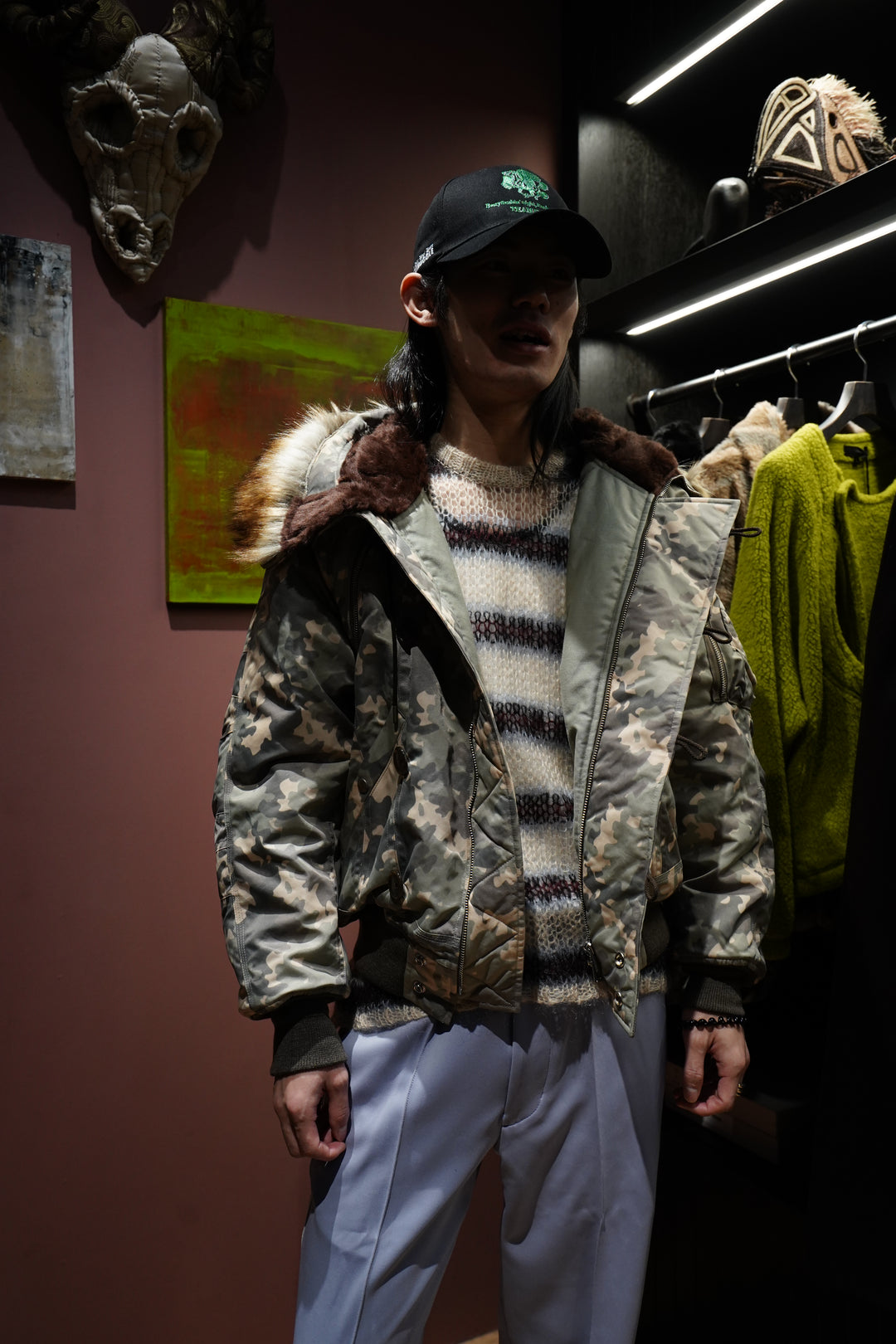 ジャケット・アウター sugarhill 25ss n2b SUGARHILL / ZIP N-2B-BLACK-｜aIbn公式通販
