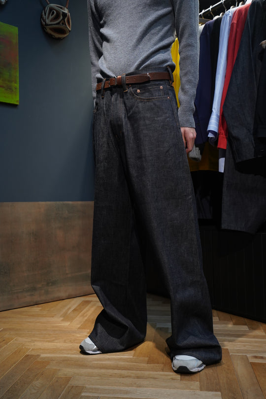 パンツ SUGARHILL MODERN DENIM TROUSERS WIDE 30 SUGARHILL(シュガーヒル)のCRASHED BLACK MODERN DENIM WIDE