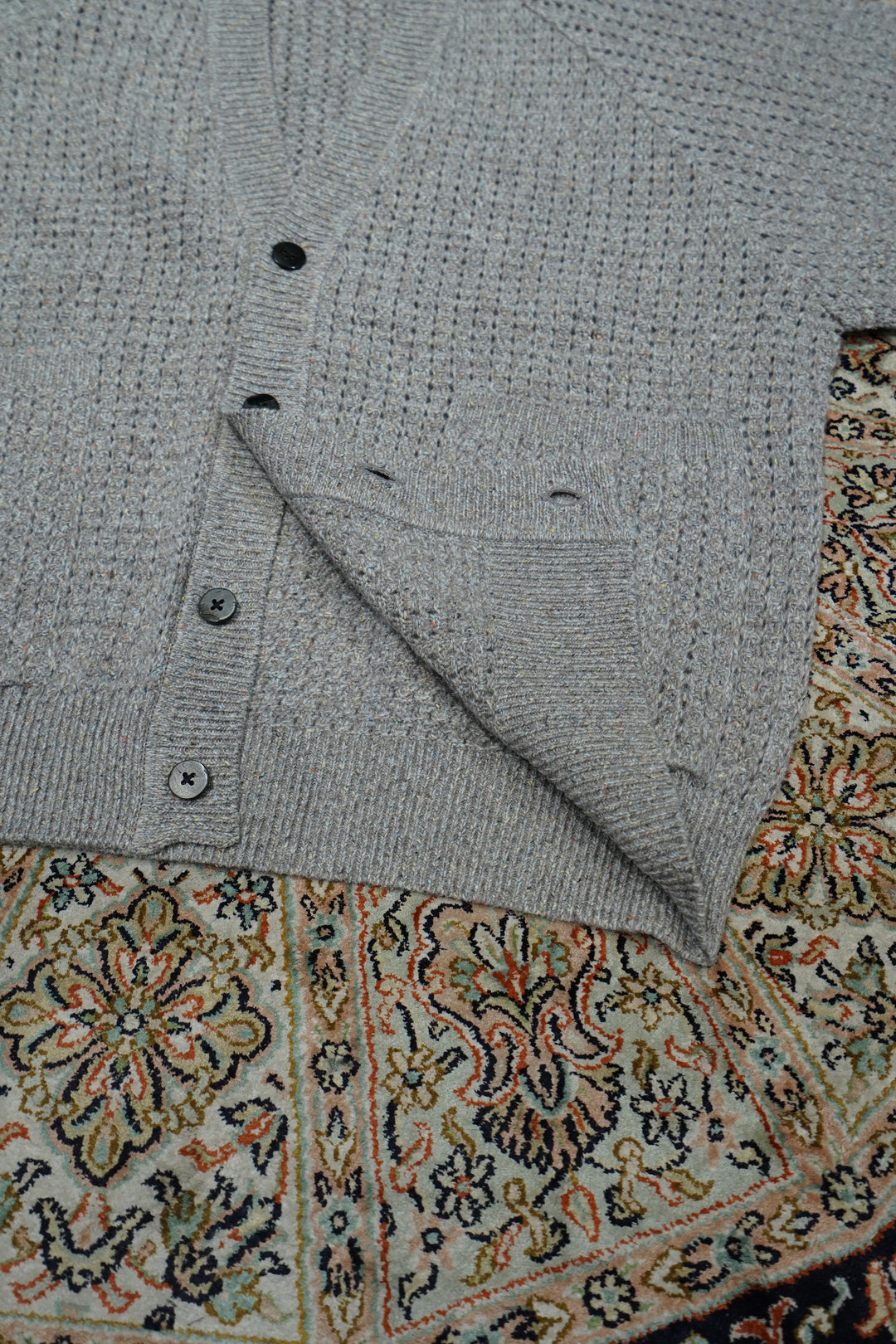 SUGARHILL(シュガーヒル)25AWのCOLOR NEP WOOL CARGIDAN(BEIGE