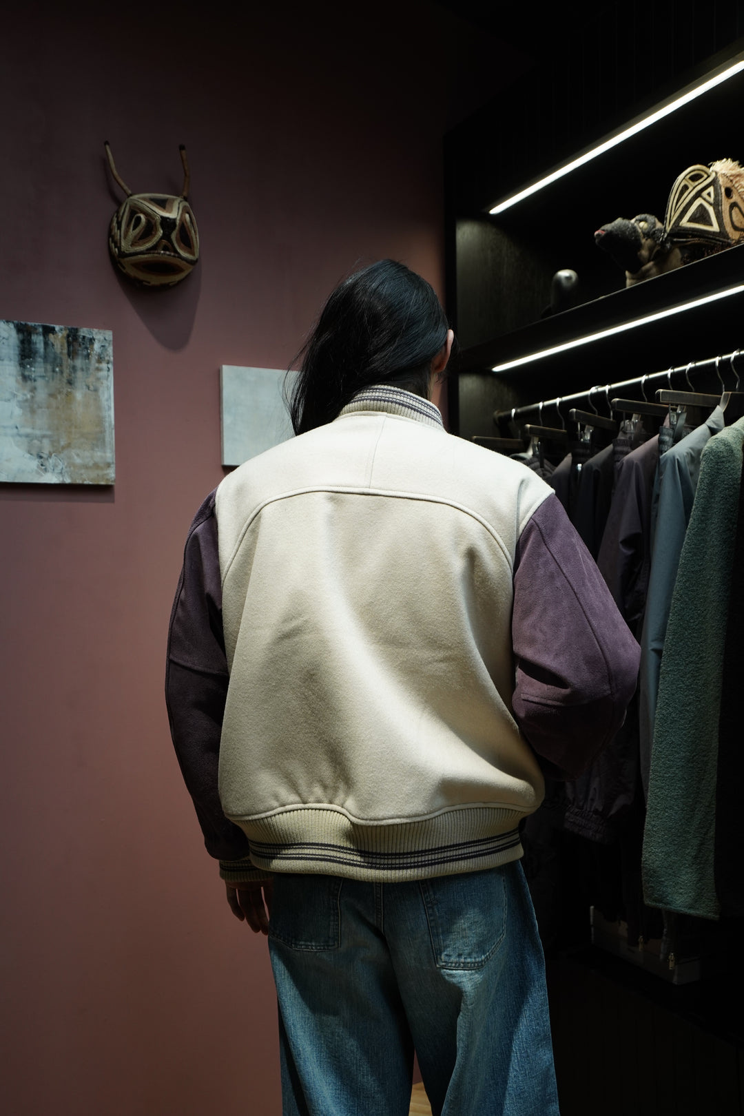 SUGARHILL(シュガーヒル)25AWのLEATHER STUDIUM JACKET(BIEGEX x