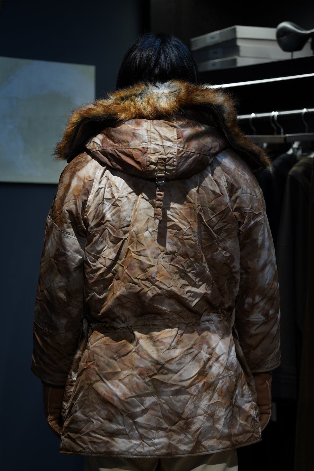 SUGARHILL（シュガーヒル）のPOUR CAMO N3-B(SAND BROWN)(コート)の