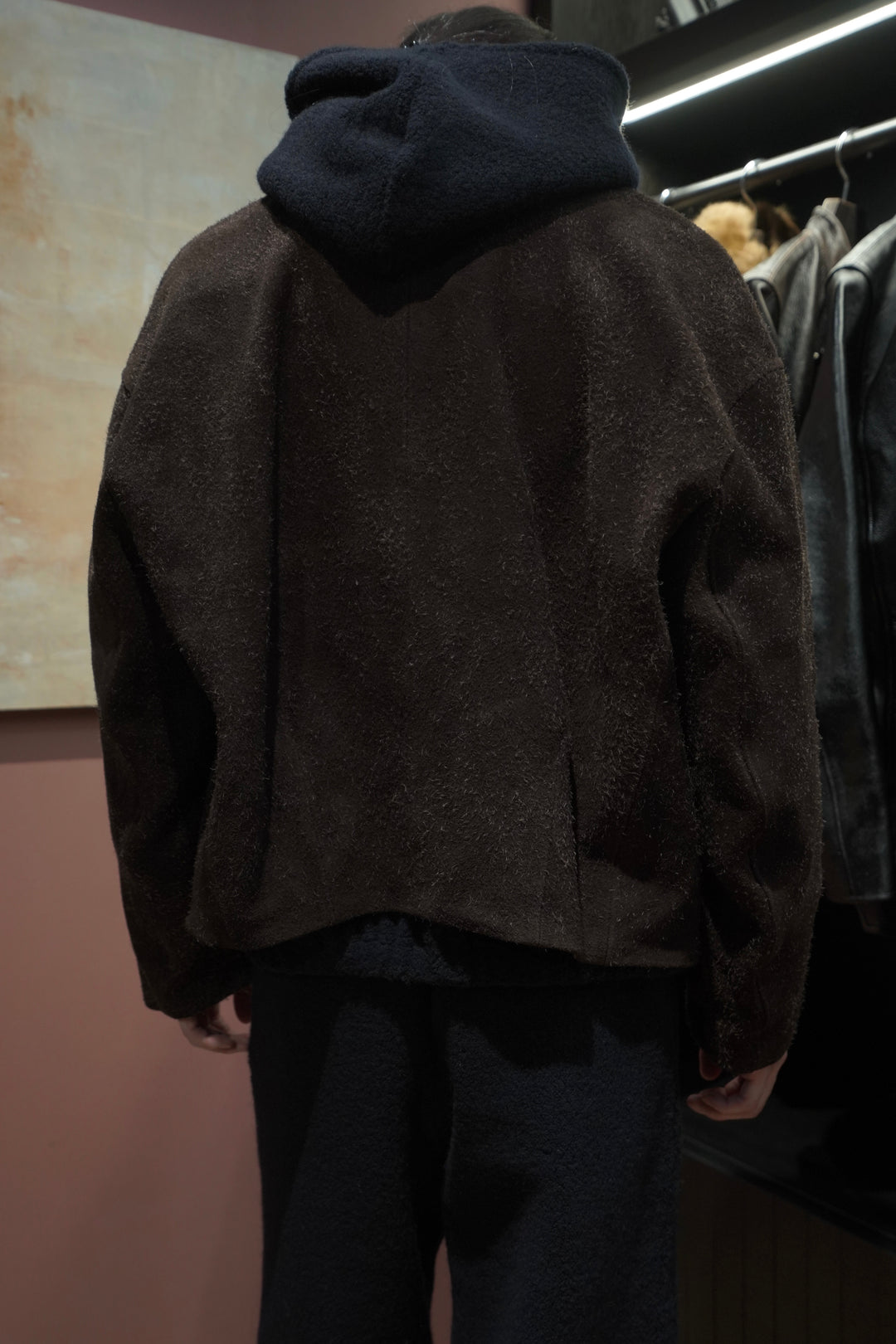 Omar Afridi(オマールアフリディ)26AWのBUD BLOUSON (BROWN)(ブルゾン