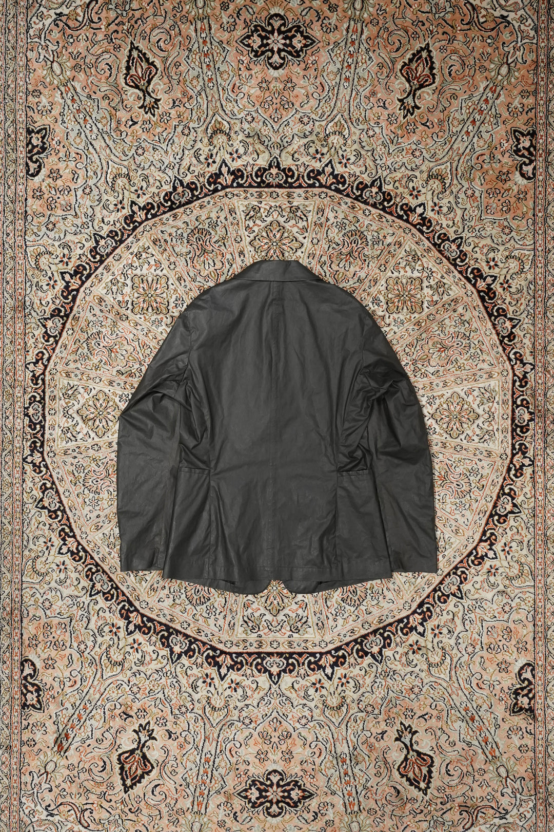 Omar Afridi(オマールアフリディ)のCOATED TRES JACKET(BROWN