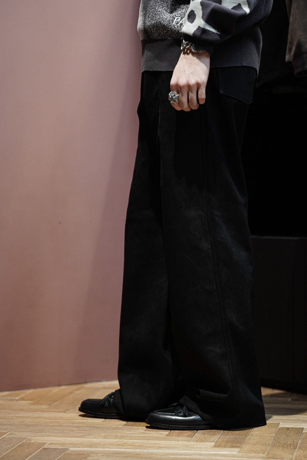 Omar Afridi(オマールアフリディ)2026SSの5 PKT TROUSERS (BLACK