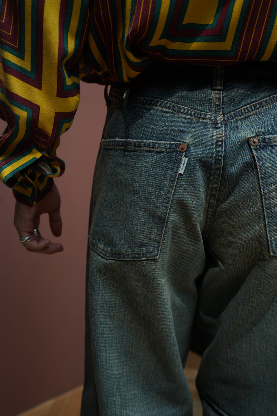 SUGARHILL(シュガーヒル)2025MIDSのDAMAGED MODERN DENIM PANTS