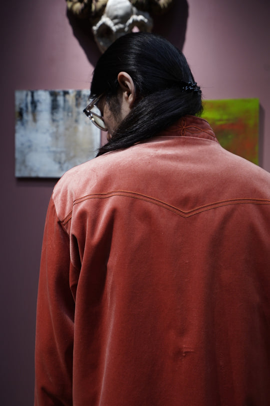 ジャケット・アウター SARTO COTTON VELVET BLOUSON SALMON SARTO(サルト)のCOTTON VELVET BLOUSON(SALMON)(ブルゾン)の通販