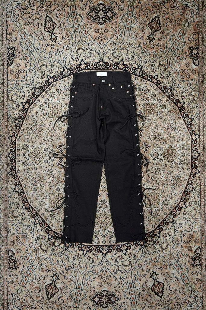 パンツ SUGARHILL TWISTED HEATHER DENIM PANTS 30 SUGARHILL(シュガーヒル)25AWのTWISTED HEATHER DENIM PANTS(RED x