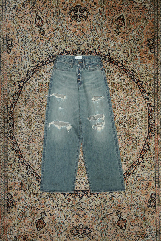 Sugarhill 21ss FADED INDIGO DENIM 別注デニム SUGARHILL(シュガーヒル)のFADED CLASSIC DENIM PANTS(FADED