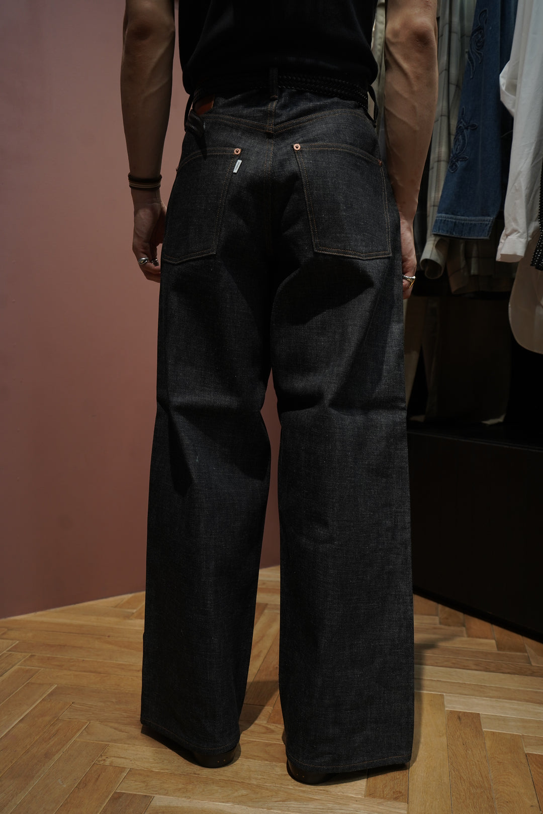シュガーヒルセーラーデニム34 sugarhill SUGARHILL / SAILOR DENIM PANTS -RIGID INDIGO-｜aIbn公式通販