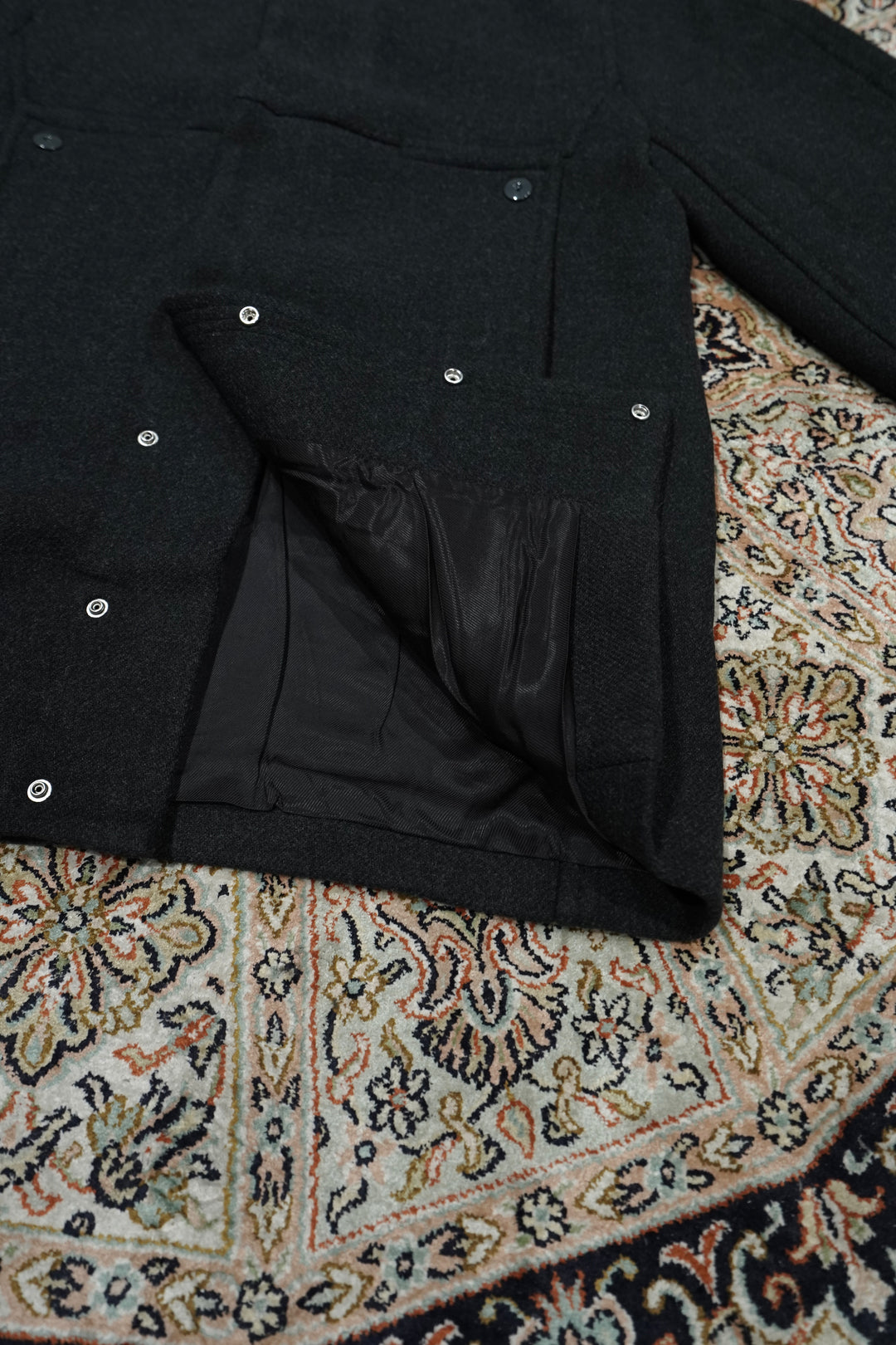 Omar Afridi(オマールアフリディ)25AWのNOVA OVERCOAT(CHARCOAL GREY