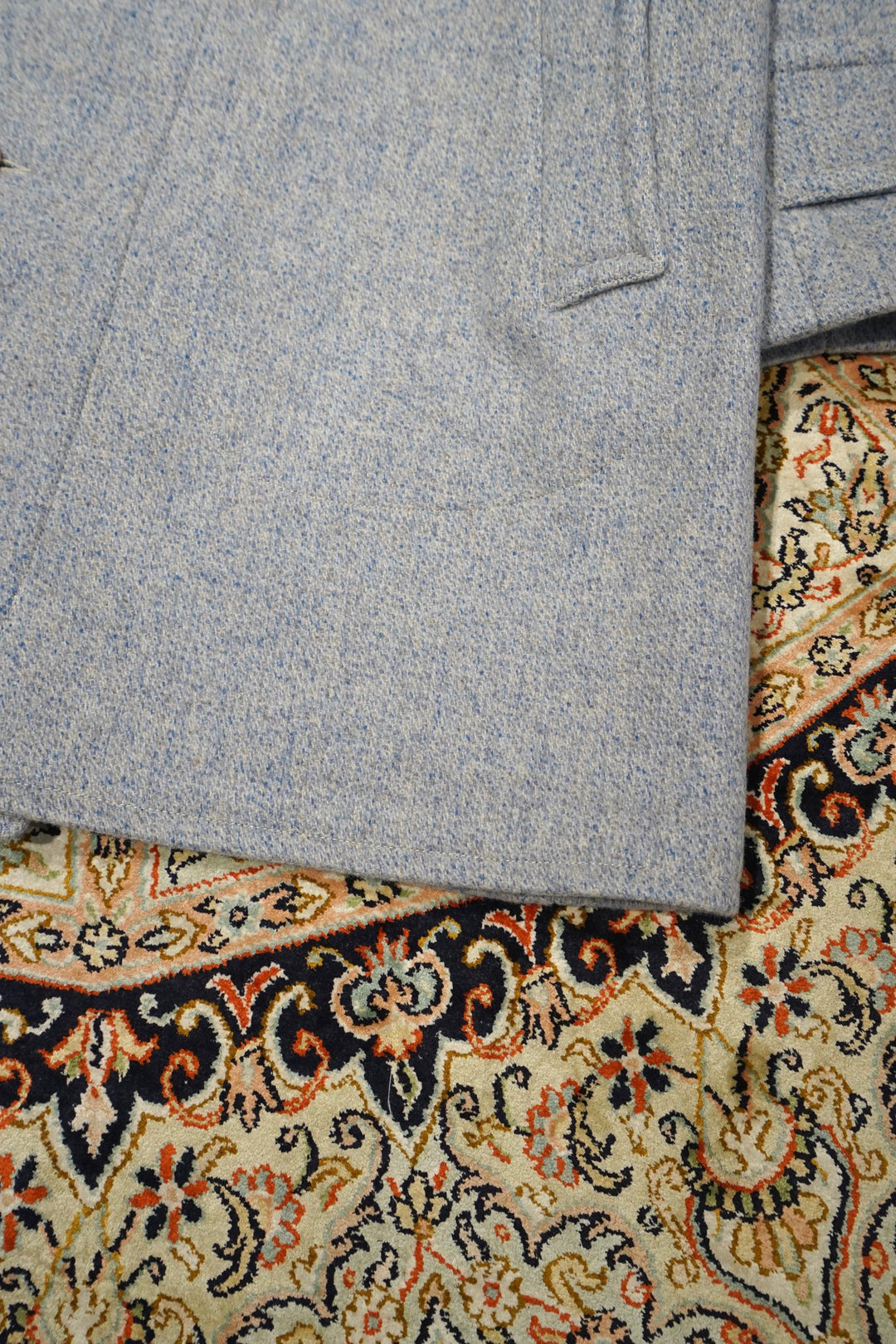 Taiga Takahashi(タイガタカハシ)のCHIN STRAP COAT(MIX BEIGE