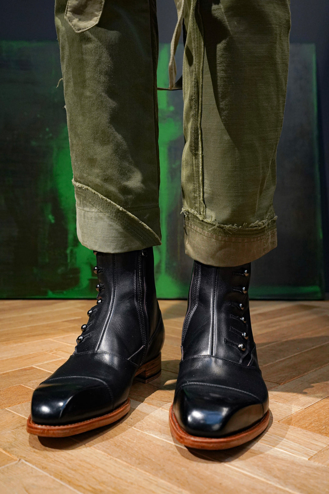 Nobuyuki Matsui ボタンブーツ ノブユキマツイ Nobuyuki Matsui(ノブユキ マツイ)のButton boots(ブーツ