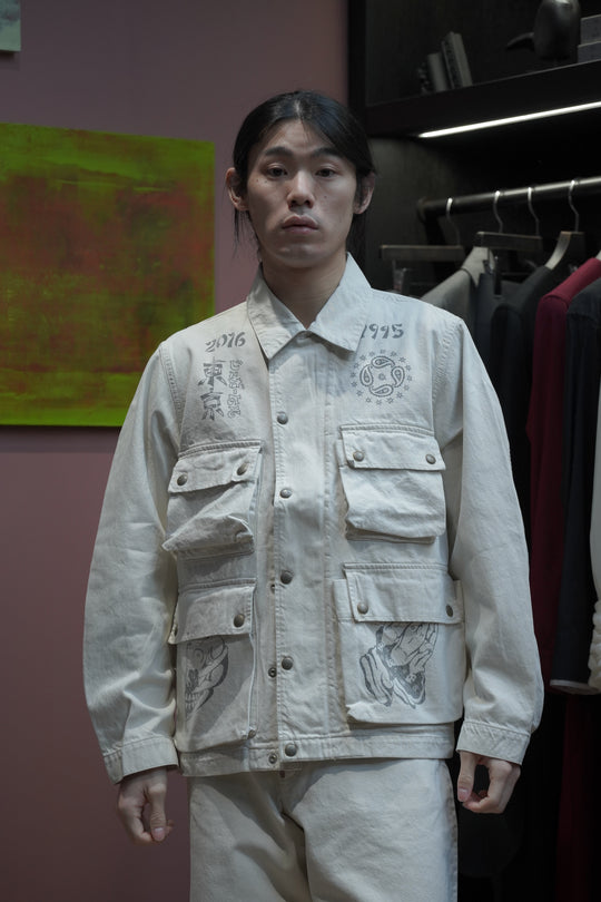 SUGARHILL(シュガーヒル)26SSSのTATTOO FLASH PRINT POCKET DENIM