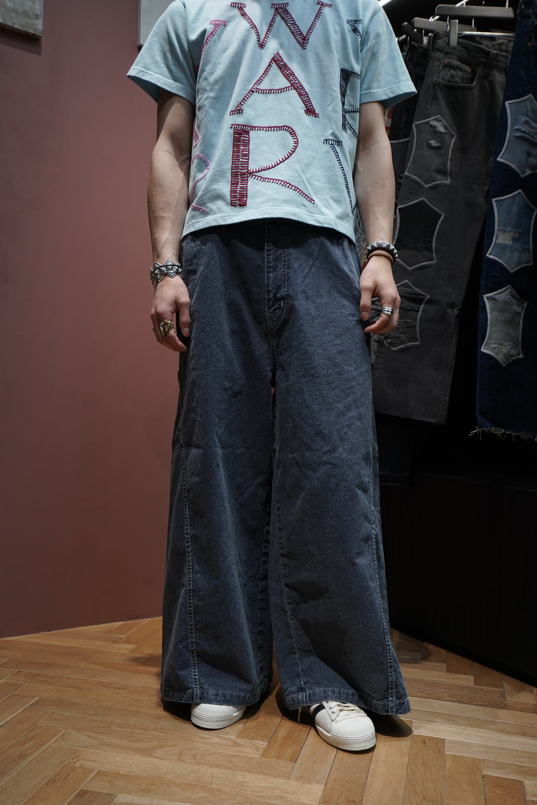 パンツ Sasquatchfabrix. SUPER BAGGY PANTS Sasquatchfabrix.(サスクワァッチファブリックス)25SSのSUPER BAGGY