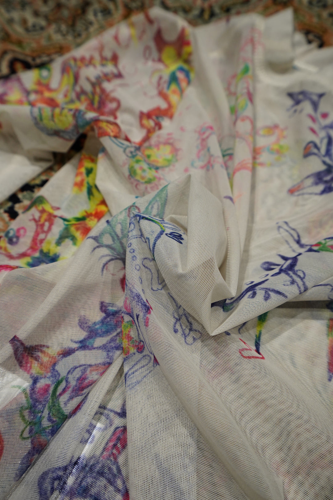 P.A.M.(Perks and Mini)(パム)2025SSのFRACTAL MESH TOP - COCO