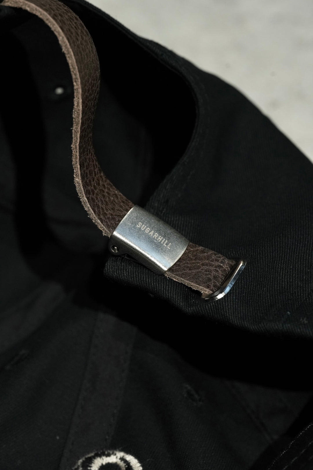 SUGARHILL(シュガーヒル)のLOGO BASEBALL CAP(BLACK)(キャップ)の通販