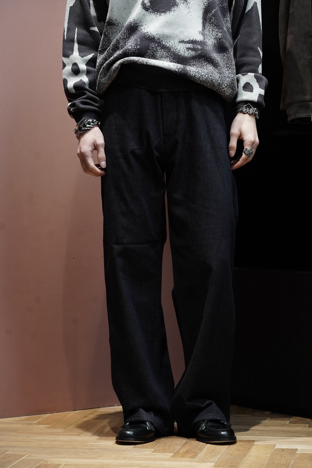 Omar Afridi(オマールアフリディ)2026SSの5 PKT TROUSERS (INDIGO
