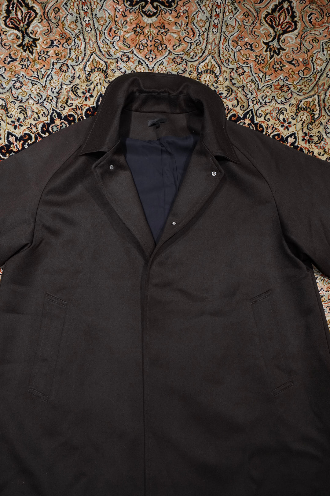 Omar Afridi(オマールアフリディ)のBALMACAAN COAT(TOBACCO)(コート)の