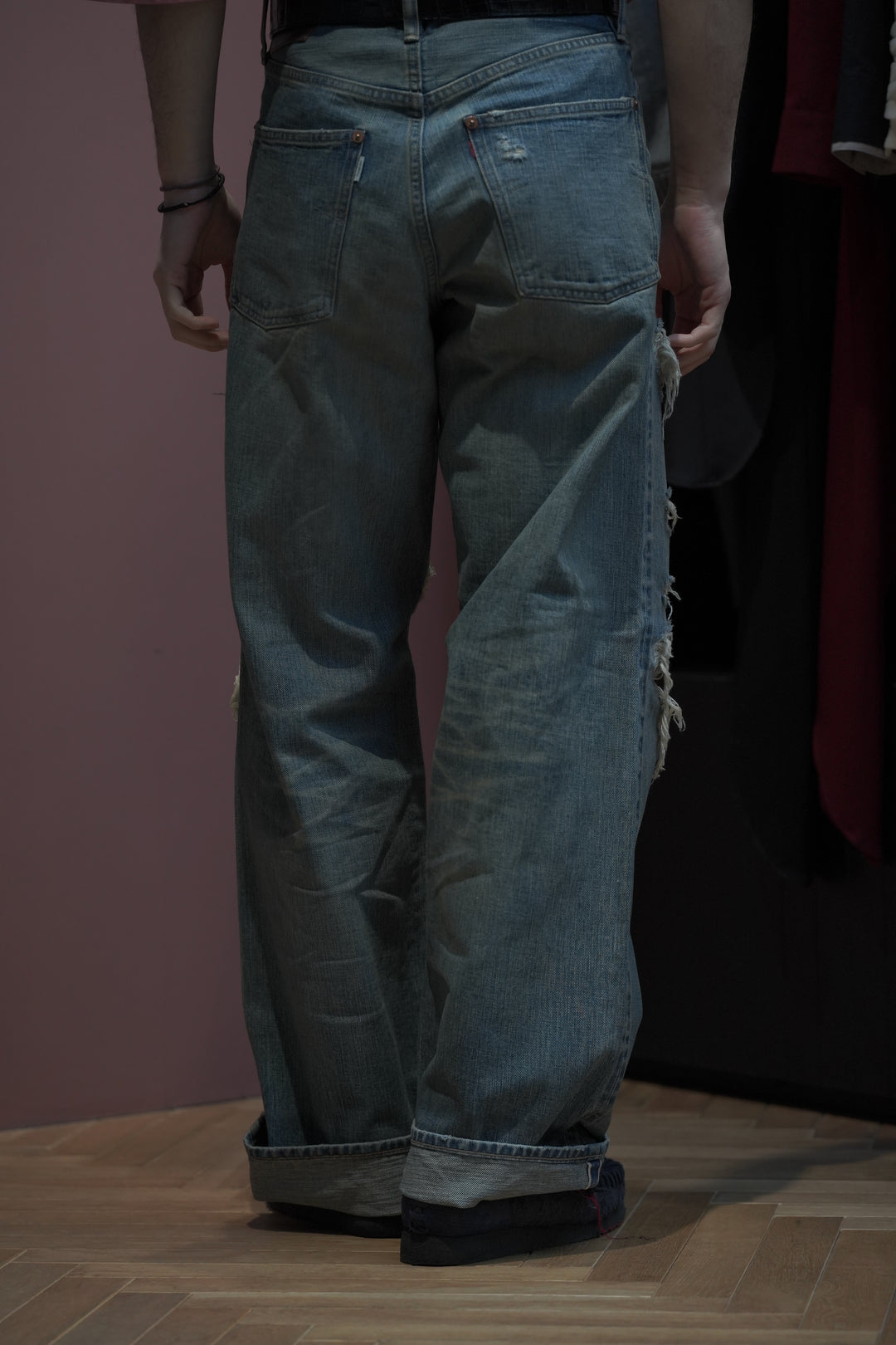 SUGARHILL(シュガーヒル)26SSのDISTRESSED MODERN DENIM REGULAR CUT