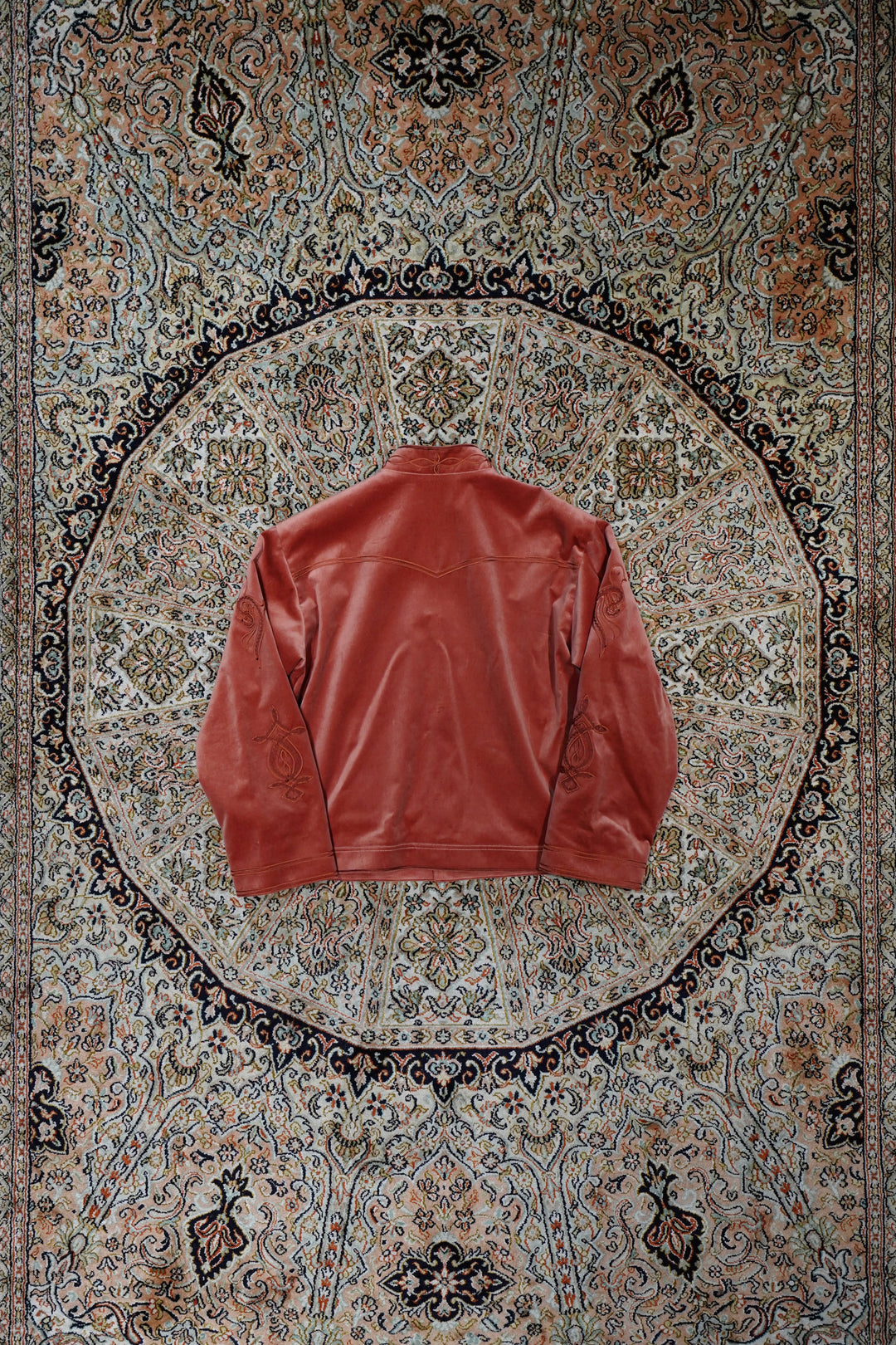 ジャケット・アウター SARTO COTTON VELVET BLOUSON SALMON SARTO(サルト)のCOTTON VELVET BLOUSON(SALMON)(ブルゾン)の通販